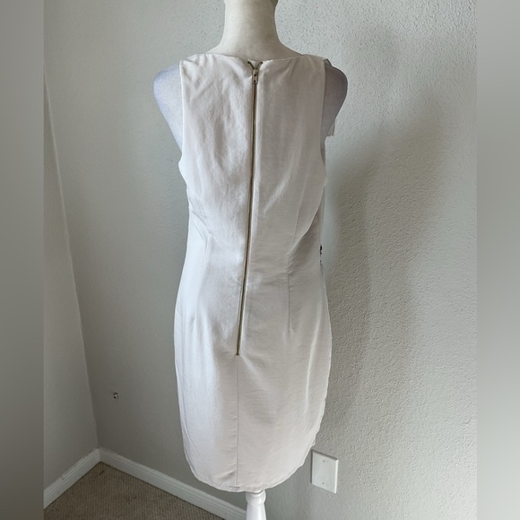 NWT Sachin + Babi Ivy Asymmetrical Neckline Sheath Dress Size 8 - Picture 3 of 12